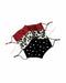 Lele Sadoughi Garnet Face Mask Set of 3 Leopard Lace Pearl $40 New